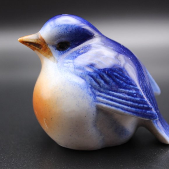 Vintage Eastern Blue Birds Salt and Pepper - Picture 8 of 13